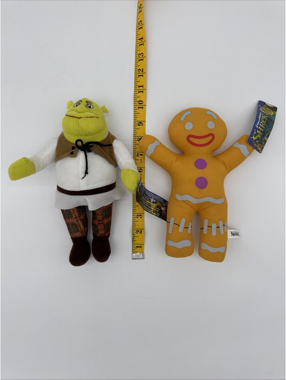 Sheet And Gingerbread Man Dreamworks Plushies NWT